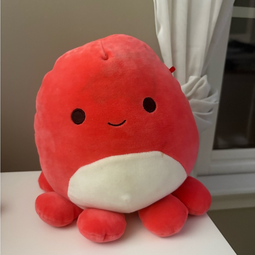 Squishmallows Red Octopus Plush